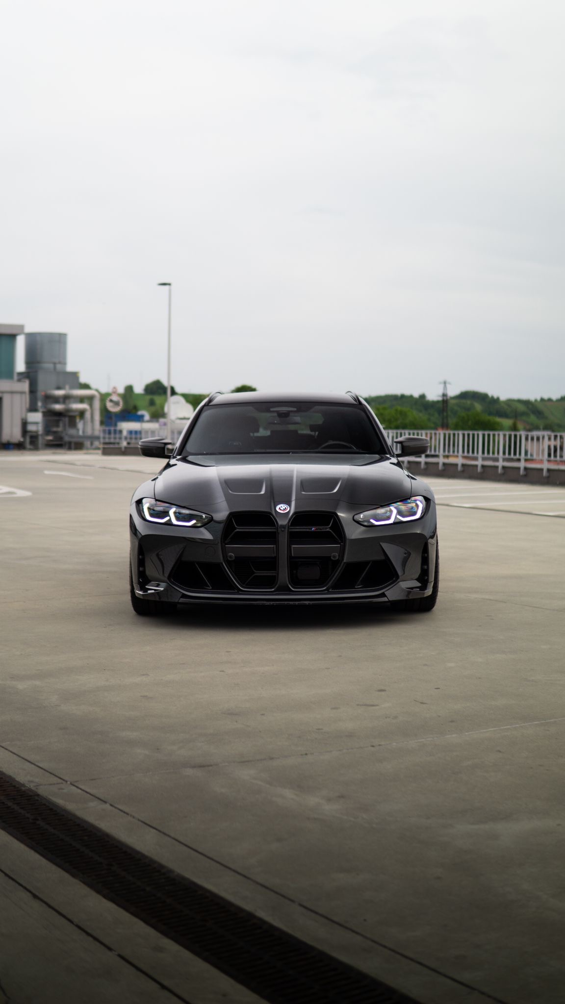 Splitter carbon przedniego zderzaka BMW M3 G80 G81 M4 G82 G83 - obrazek 3